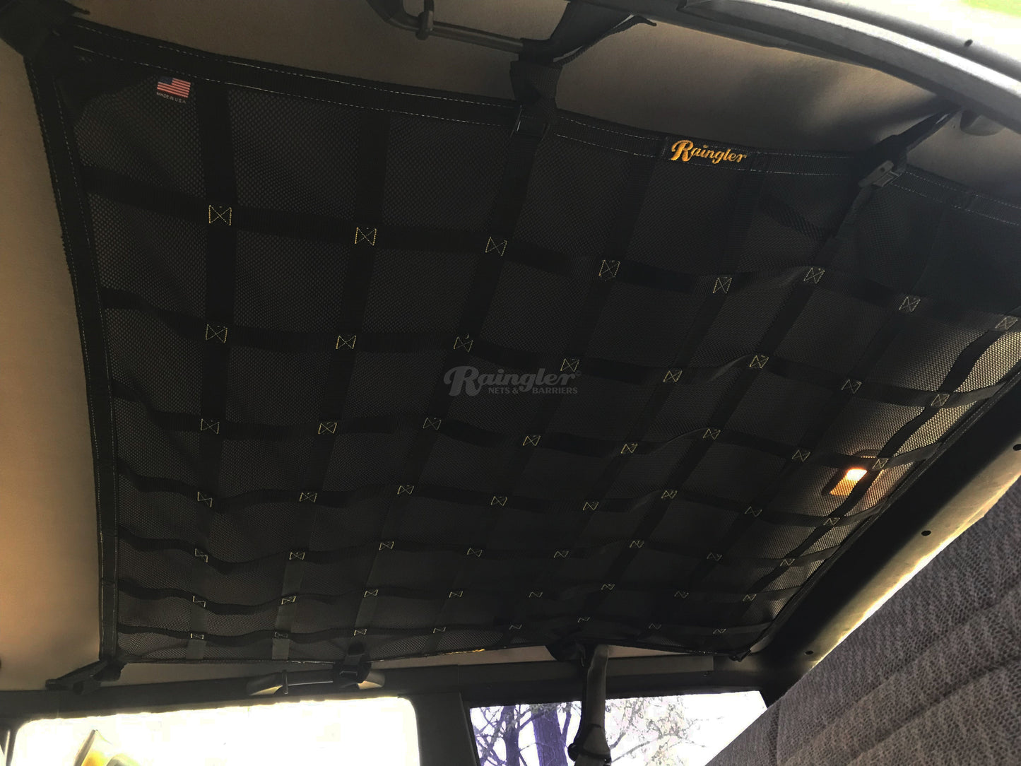 1984 - 2001 Jeep Cherokee (XJ) Full Ceiling Attic Net-Raingler