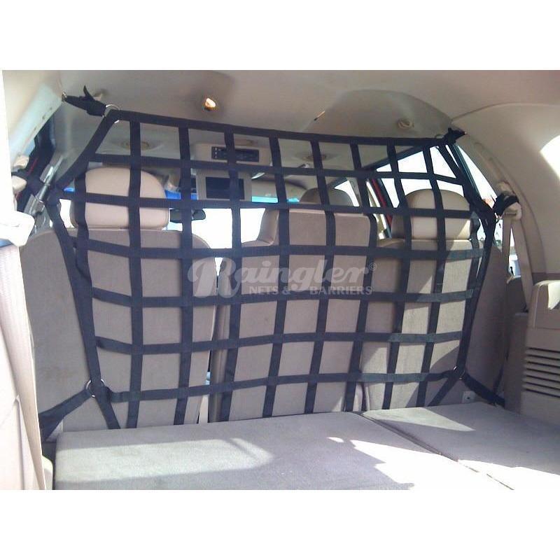 1998 - 2017 Lincoln Navigator Behind 2nd Row Seats Rear Barrier Divider Net-Raingler