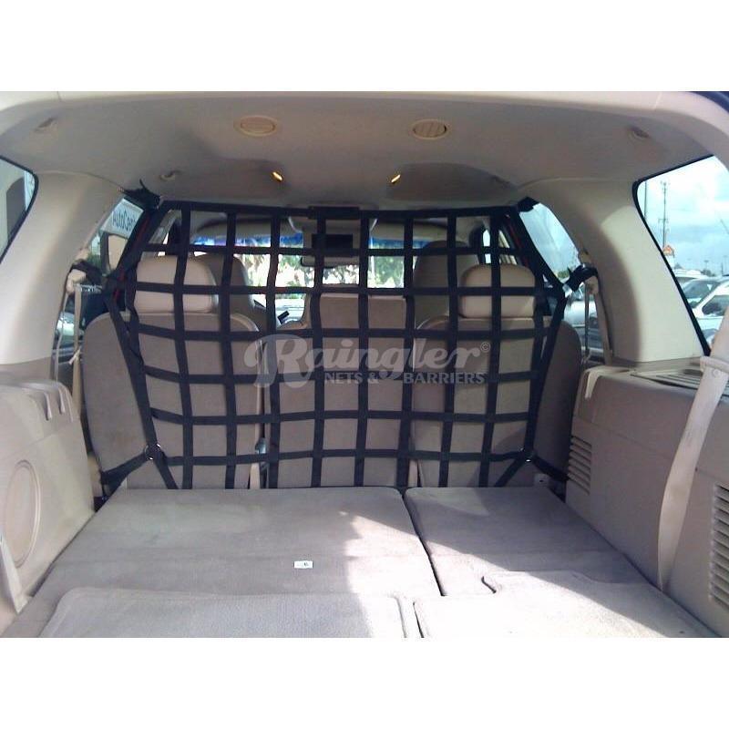 1998 - 2017 Lincoln Navigator Behind 2nd Row Seats Rear Barrier Divider Net-Raingler