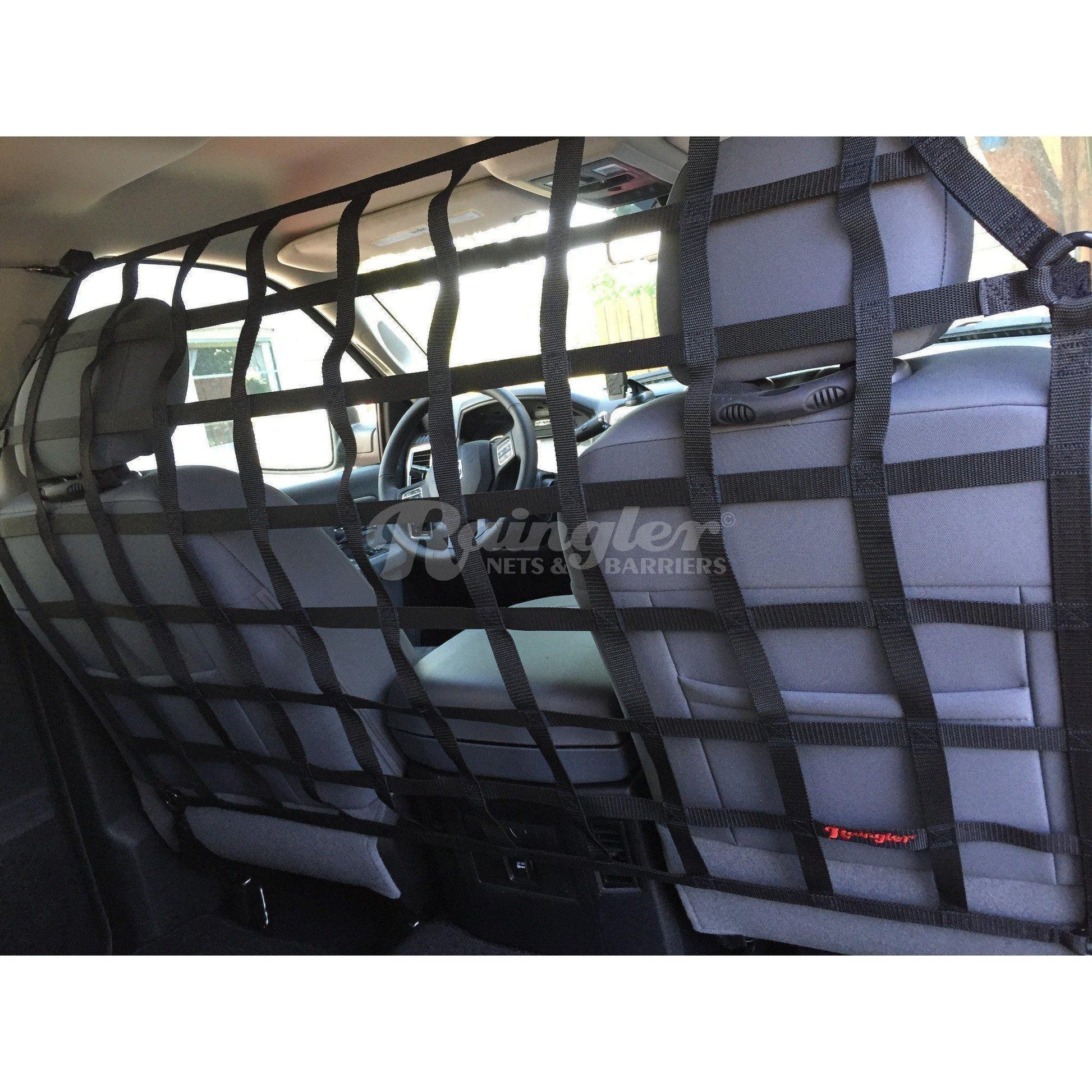 1998 - 2017 Lincoln Navigator Behind Front Seats Barrier Divider Net-Raingler