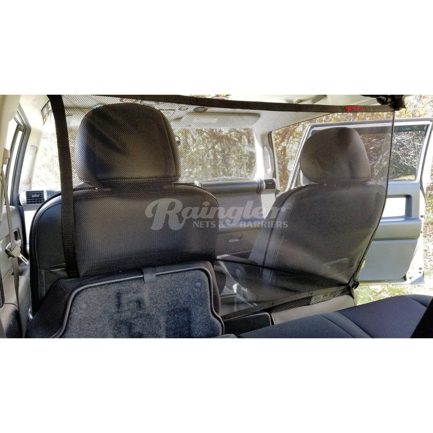 2007 - Newer Toyota FJ Cruiser Behind Front Seats Barrier Divider Net-Raingler