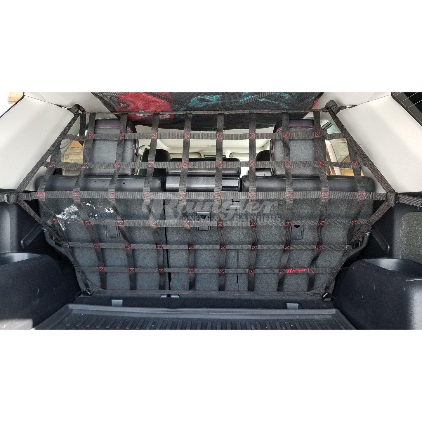 2010 - 2024 Toyota 4Runner 5th Gen (N280) Behind 2nd Row Rear Seat To Floor Barrier Divider Net-Raingler