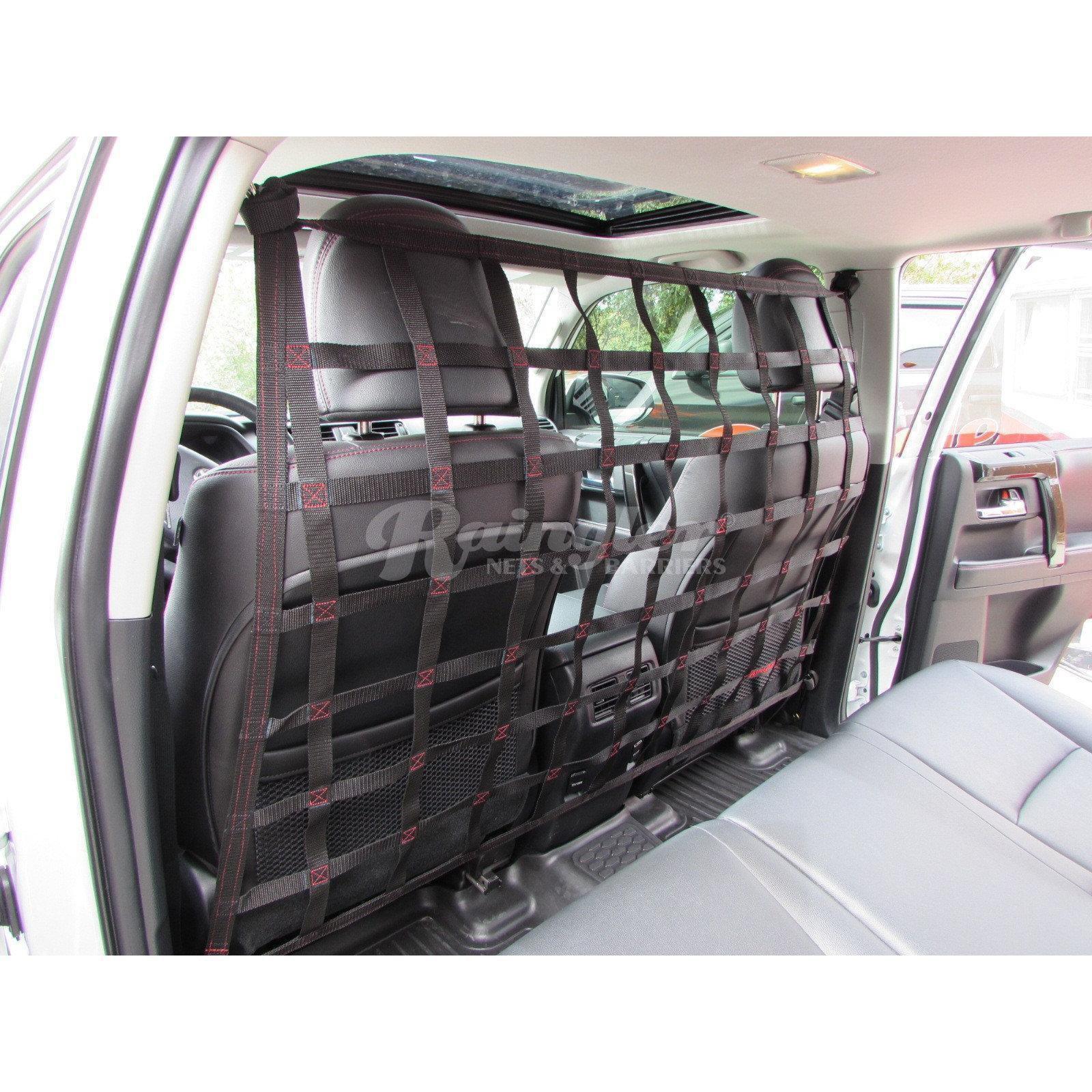 2010 - 2024 Toyota 4Runner 5th Gen (N280) Behind Front Seat Barrier Divider Net-Raingler