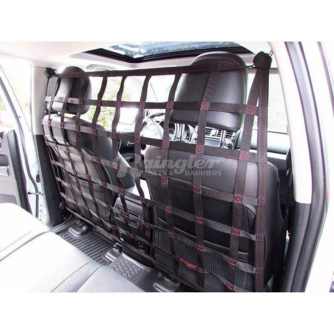 2016 - 2023 Toyota Tacoma Access Cab / Double Cab Behind Front Seat Barrier Divider Net-Raingler