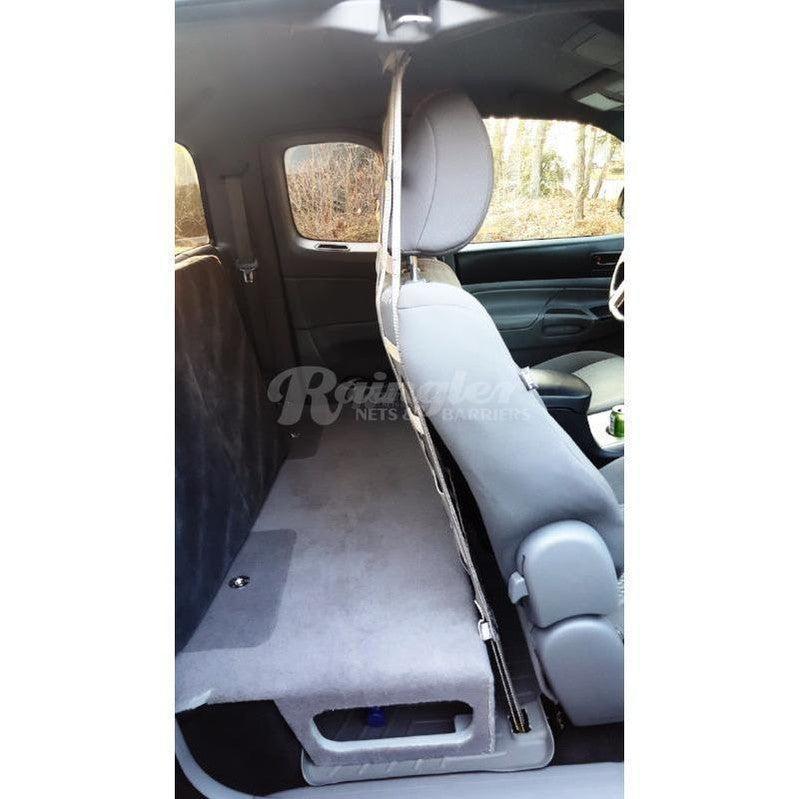 2016 - 2023 Toyota Tacoma Access Cab / Double Cab Behind Front Seat Barrier Divider Net-Raingler