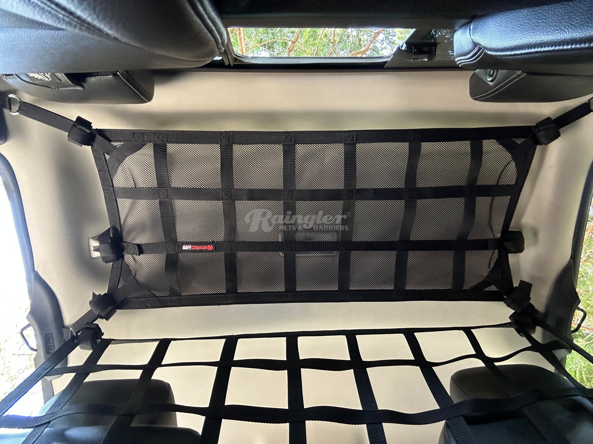 2019 - Newer Ford Ranger Extended Cab Ceiling Attic Net-Raingler