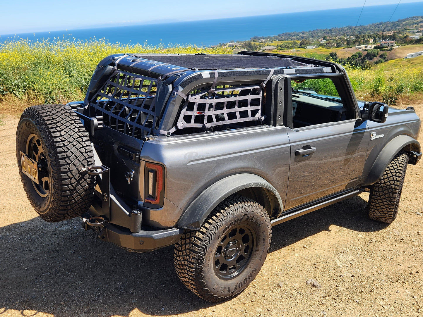 2021 - Newer Ford Bronco 2 door Full Ceiling Attic Net-Raingler