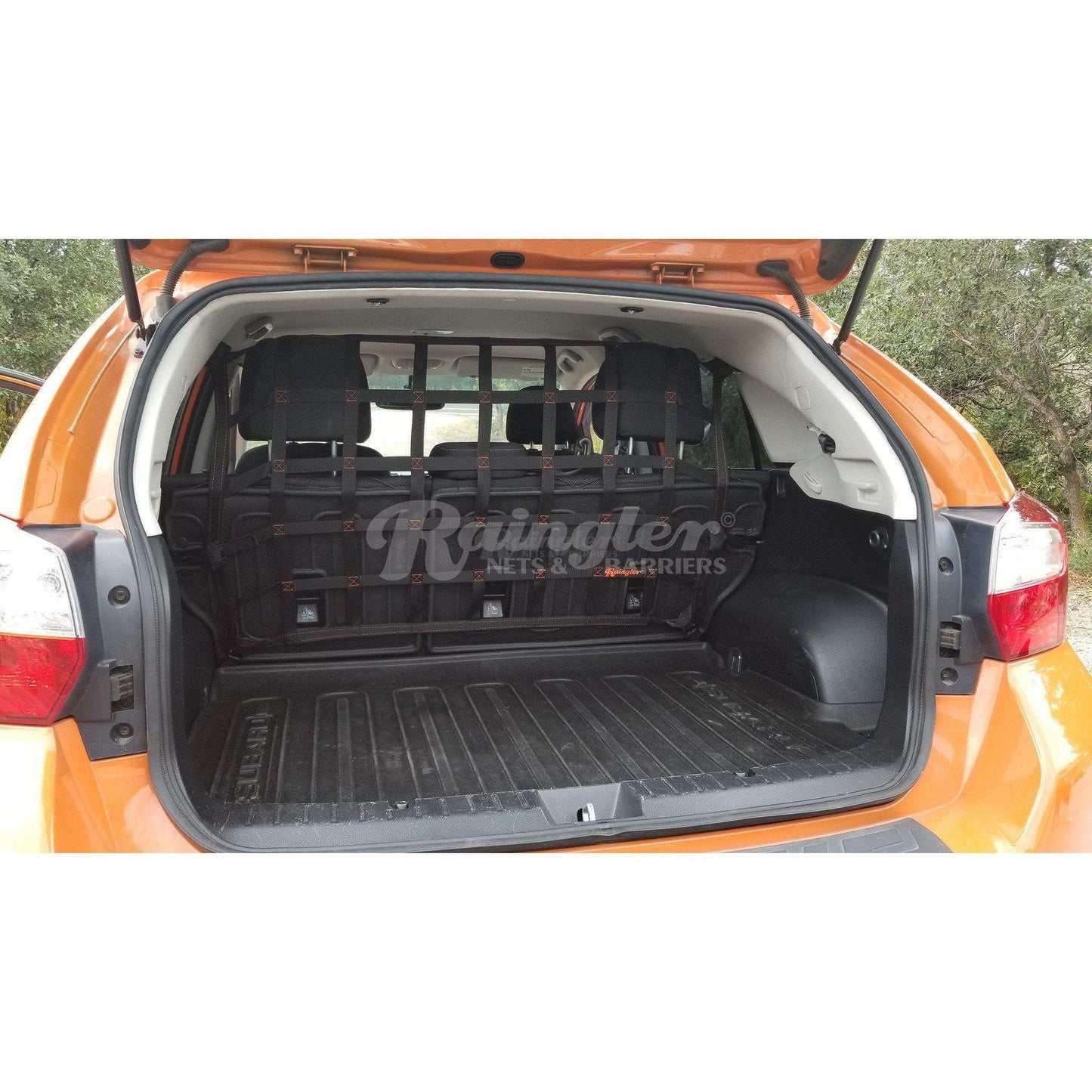 2024 - Newer Subaru Crosstrek 3rd Gen Behind 2nd Row Seats Rear Barrier Divider Net-Raingler