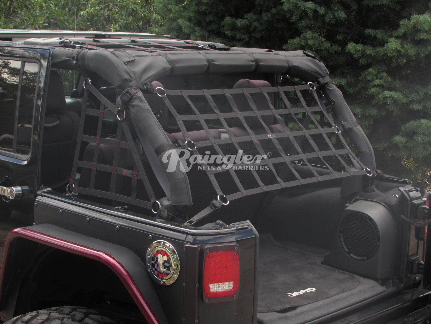 1954 - 2006 Jeep CJ YJ TJ Wrangler 2nd Row Ceiling Attic Net-Raingler