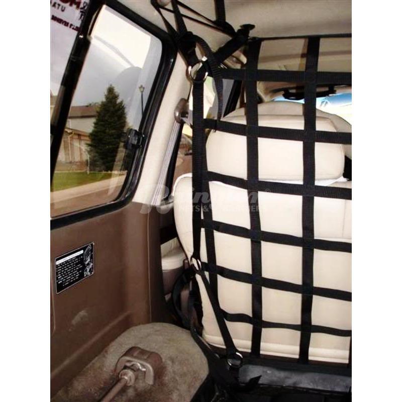 1980 - 1989 Toyota Land Cruiser (J60) Behind Rear 2nd Row Seats Barrier Divider Net-Raingler