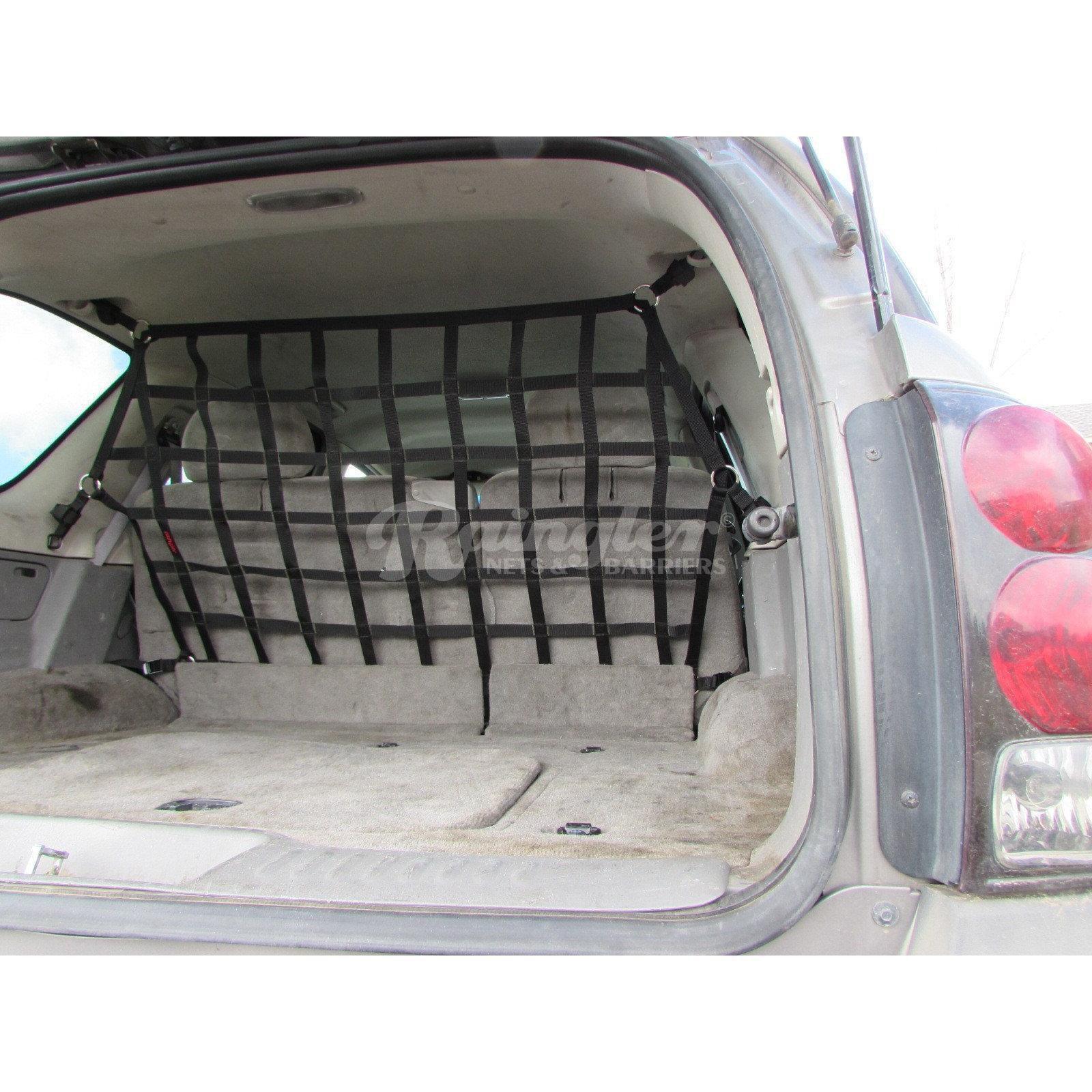 2002 - 2004 Oldsmobile Bravada Behind 2nd Row Seats Rear Barrier Divider Net-Raingler