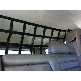 2002 - 2009 HUMMER H2 SUV Behind 2nd Row Barrier Divider Net-Raingler