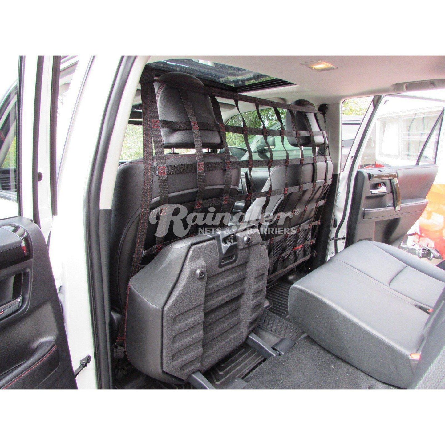 2003 - 2009 Land Cruiser Prado (J120) Behind Front Seats Barrier Divider Net SRBN-Raingler