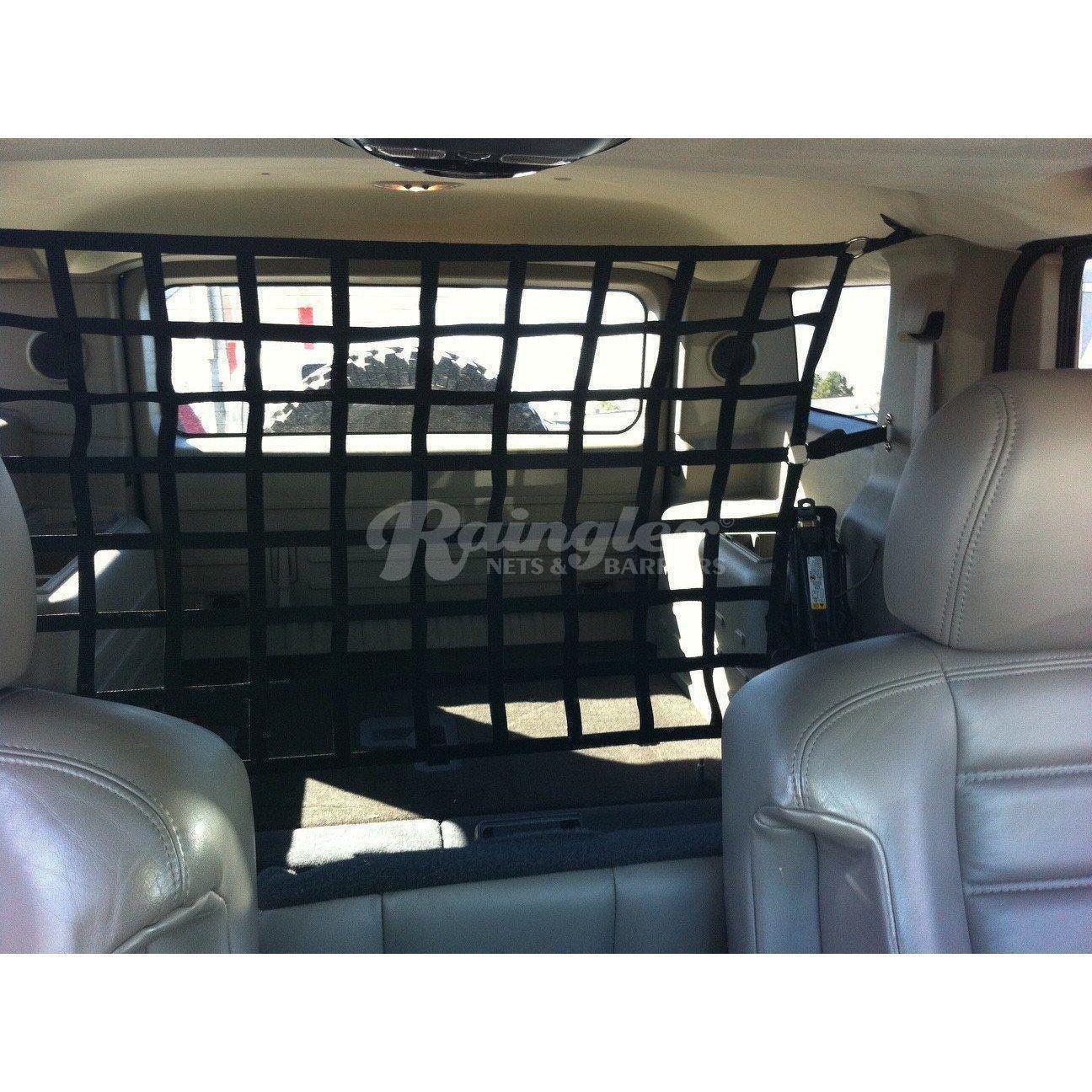 2006 - 2010 HUMMER H3 SUV Behind 2nd Row Seats Rear Barrier Divider Net-Raingler