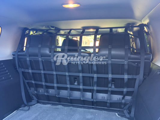 2006 - 2010 HUMMER H3 SUV Behind 2nd Row Seats Rear Barrier Divider Net-Raingler