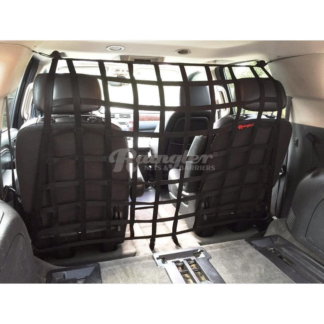 2007 - 2014 Chevrolet Tahoe Behind 2nd Row Seats Rear Barrier Divider Net SRBN-Raingler