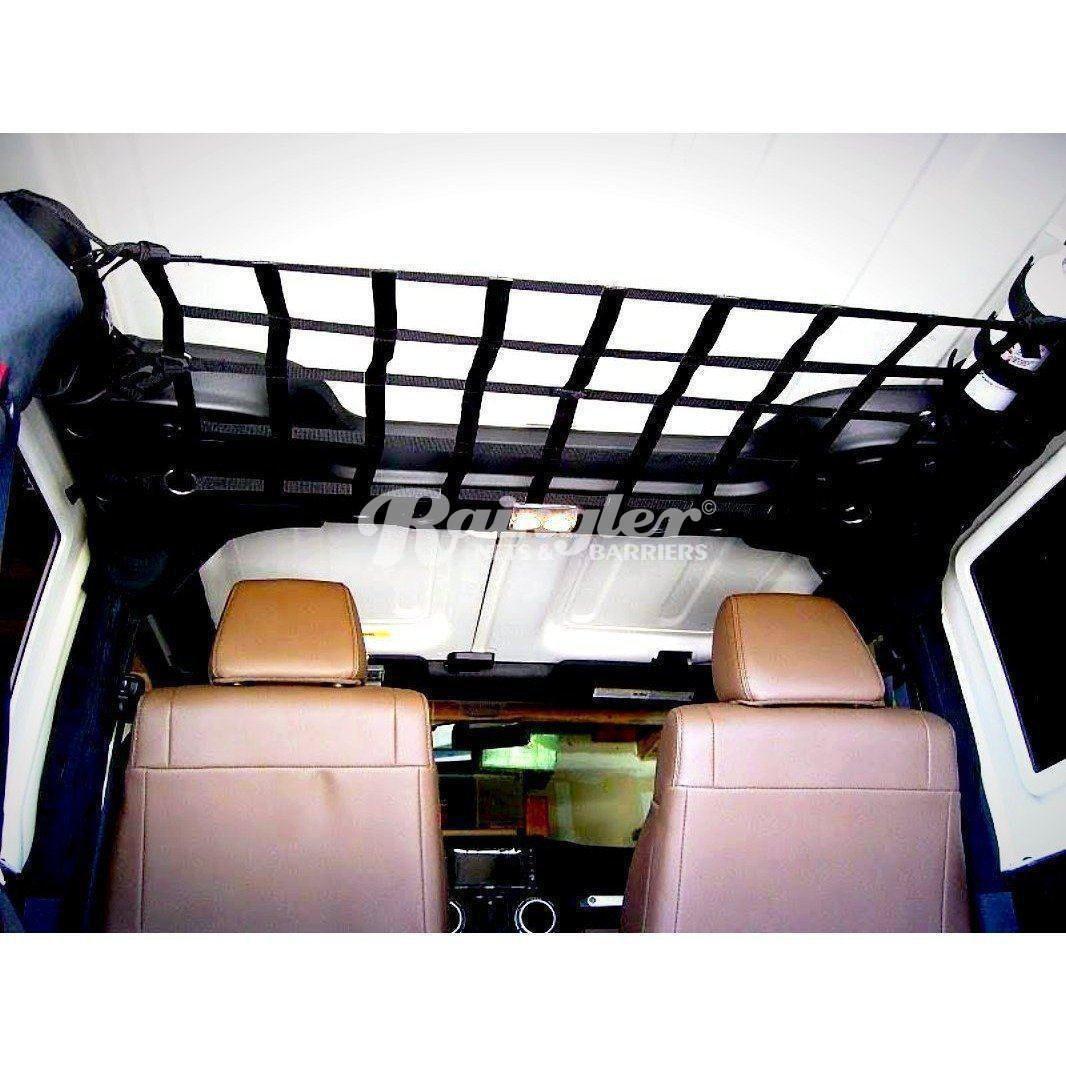 2007 - 2018 Jeep JK JKU Wrangler 2nd Row Ceiling Attic Net-Raingler