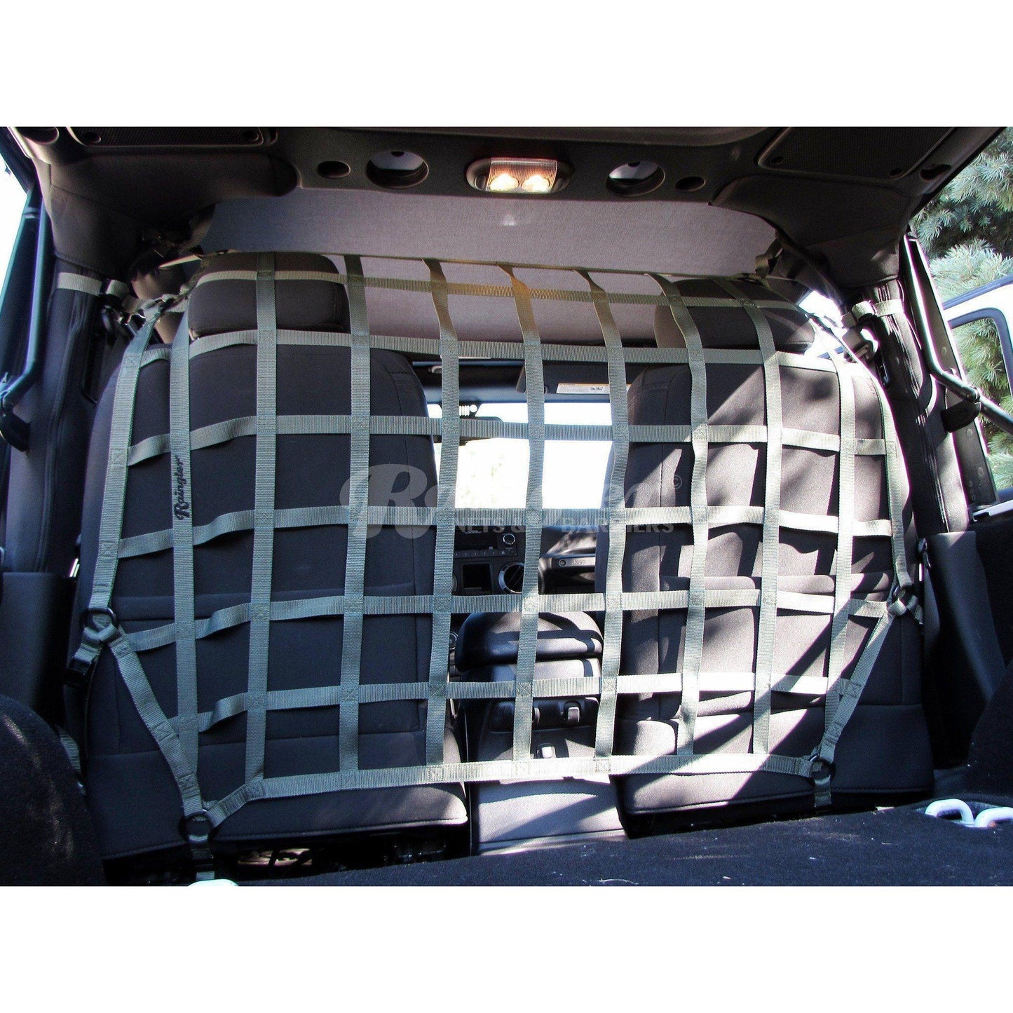 2007 - 2018 Jeep Wrangler JK 2 Door Barrier Divider Net-Raingler