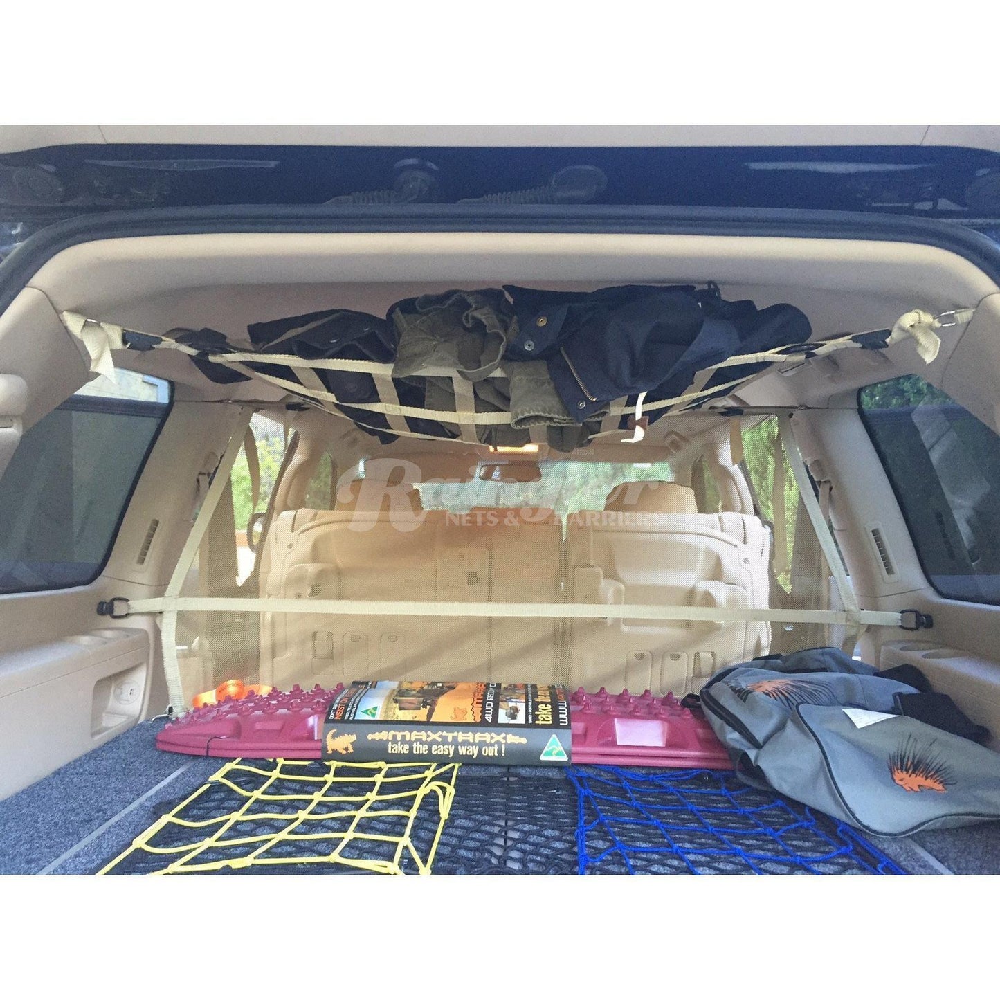 2008 - Newer Toyota Land Cruiser (J200) Cargo Area Ceiling Attic Net-Raingler