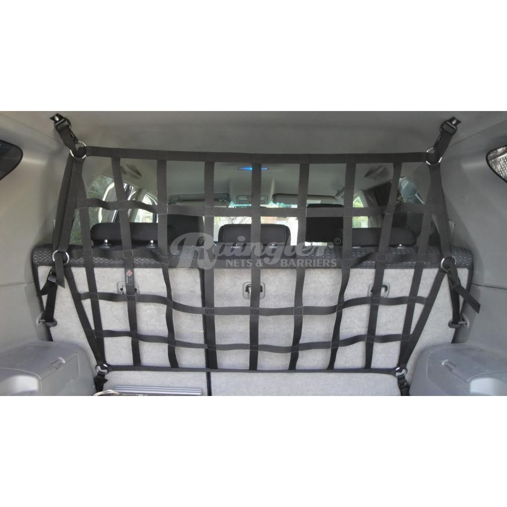 2011 - Newer BMW 3-Series Wagon 328/330 Behind 2nd Row Seats Rear Barrier Divider Net-Raingler