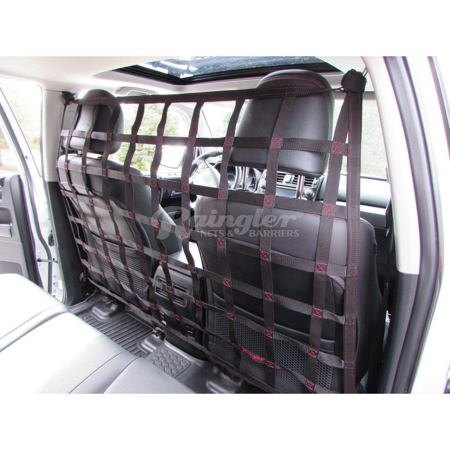 2013 - Newer Mitsubishi Outlander Behind Front Seats Barrier Divider Net-Raingler