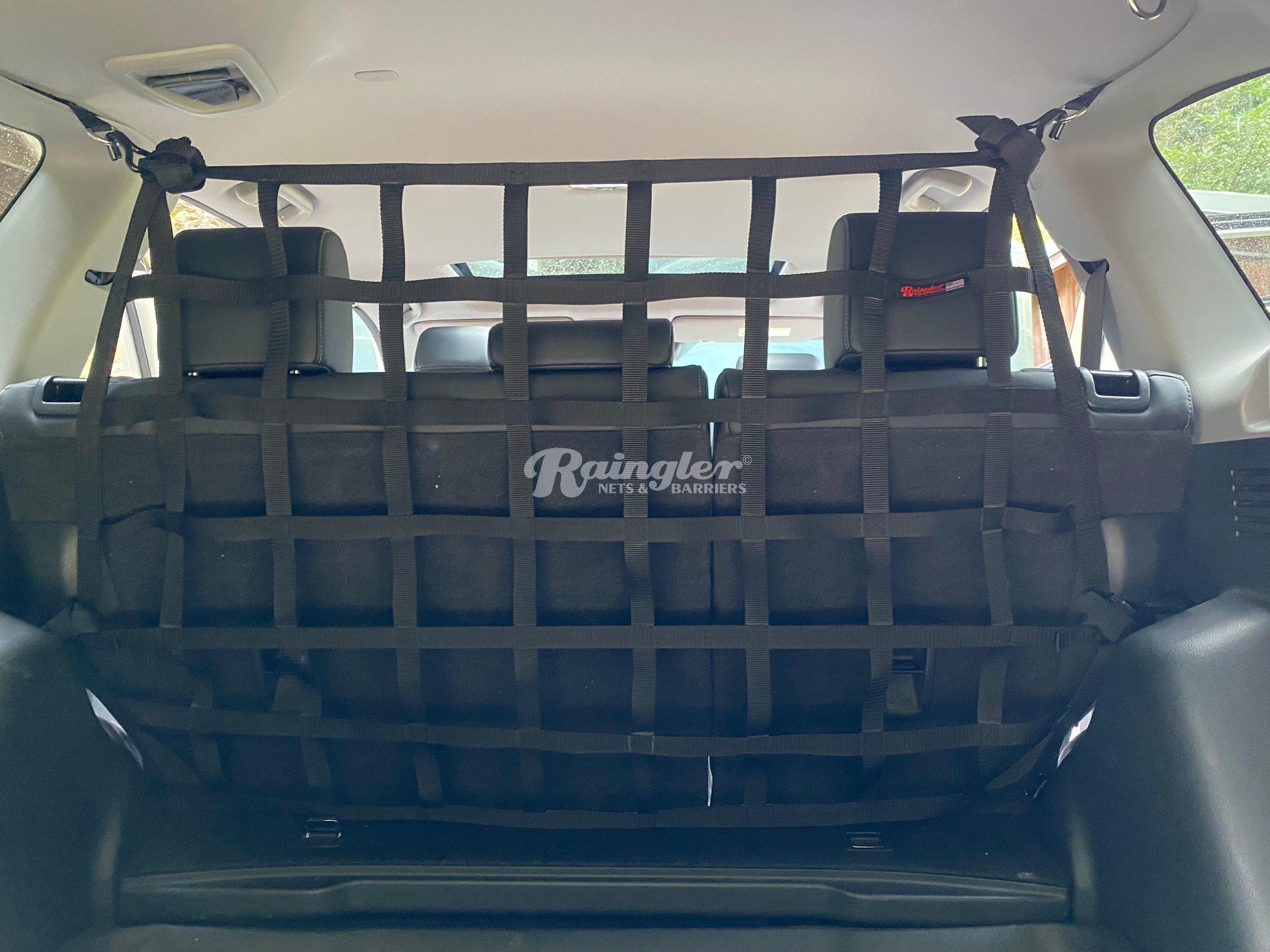 2017 - Newer Honda CR-V 5th Gen Behind 2nd Row Seats Rear Barrier Divider and Cargo Area Net-Raingler