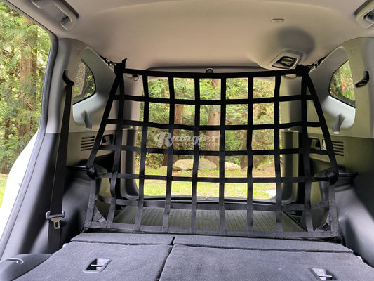 2017 - Newer Honda CR-V 5th Gen Behind 2nd Row Seats Rear Barrier Divider and Cargo Area Net-Raingler