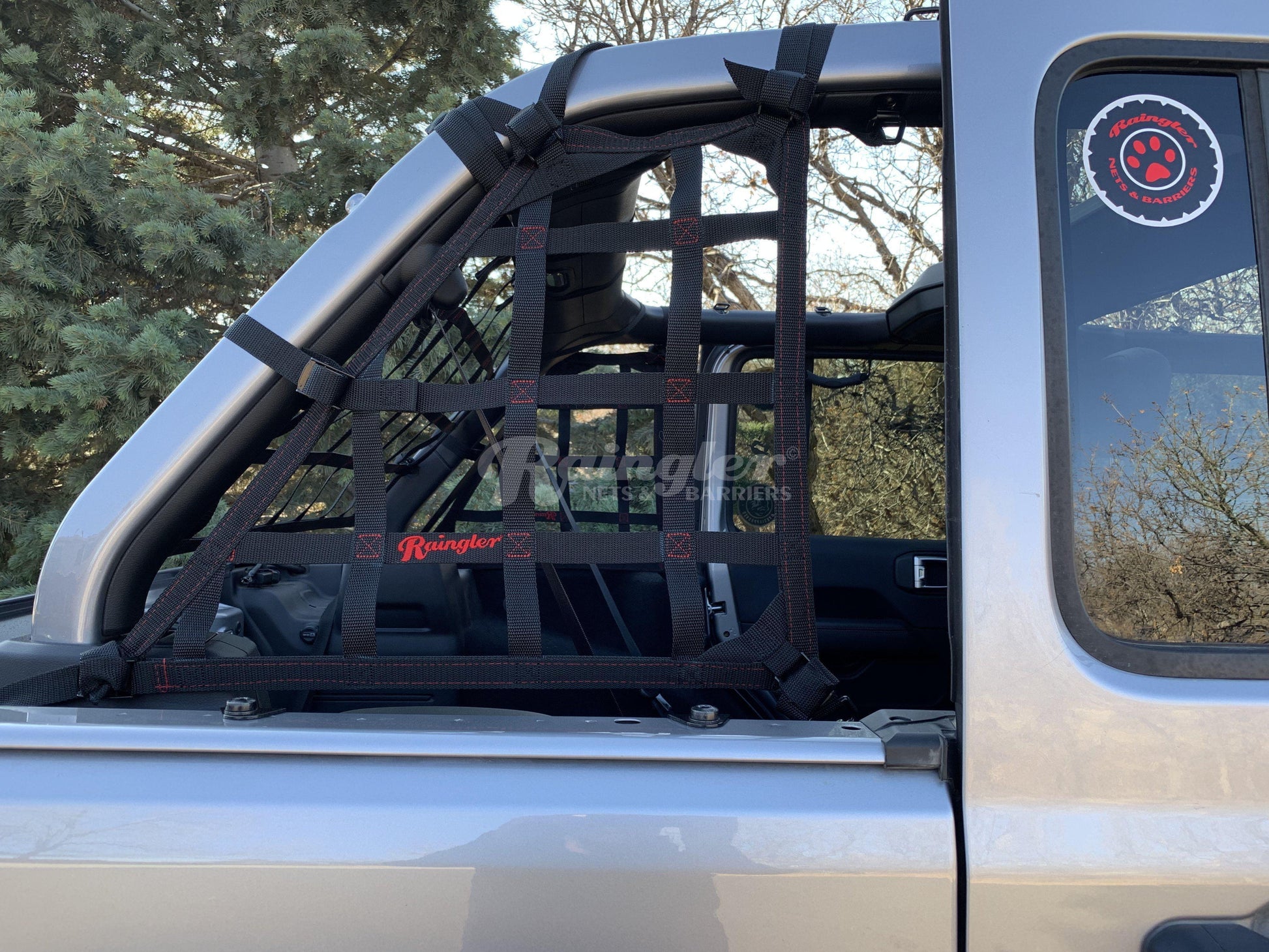 2018 - Newer Jeep Wrangler JLU 4 Door Side Window Nets-Raingler