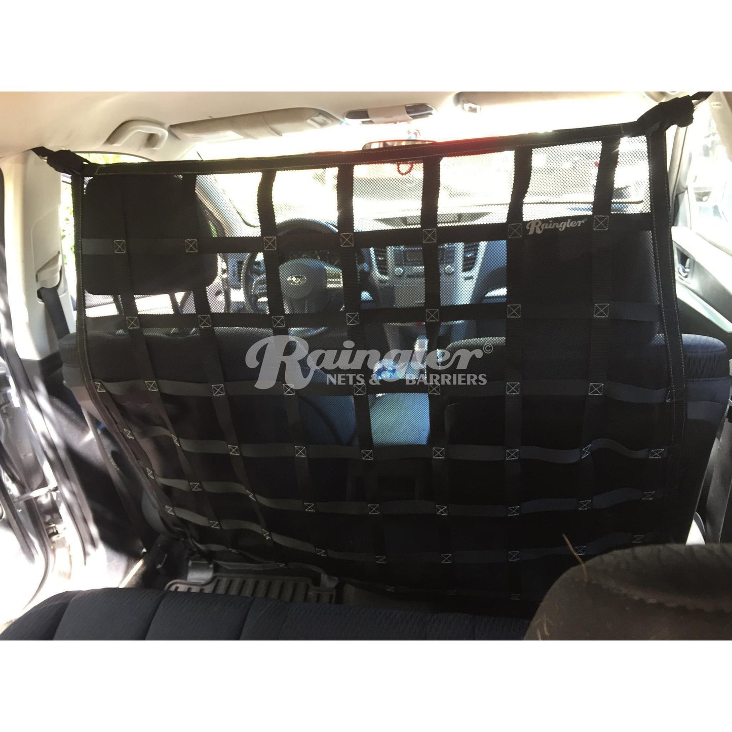 2019 - Newer Subaru Forester SK Behind Front Seats Barrier Divider Net-Raingler