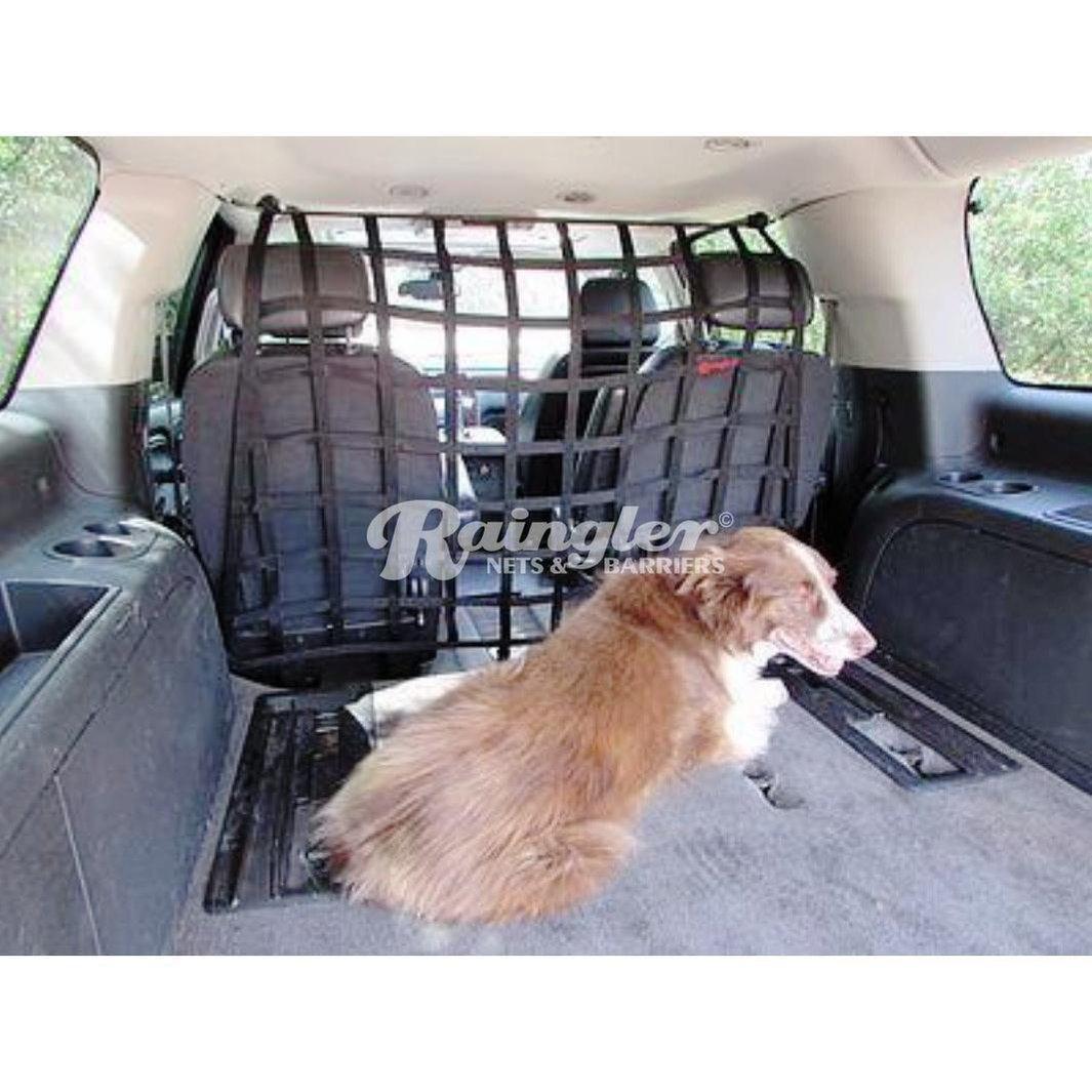 2021 - Newer Chevrolet Tahoe Behind 2nd Row Seats Rear Barrier Divider Net-Raingler