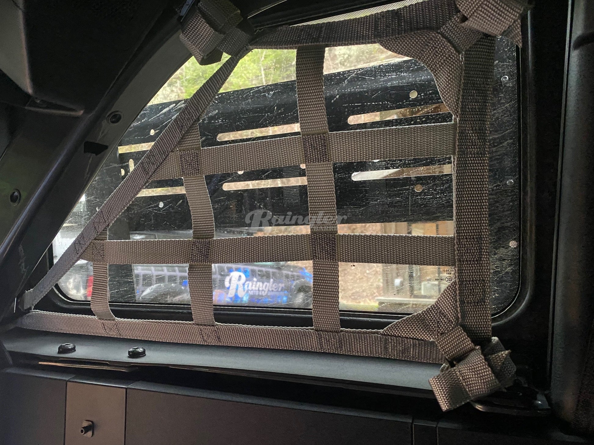 2021 - Newer Ford Bronco 4 Door Side Window Nets-Raingler