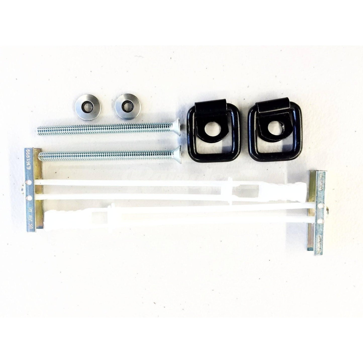 C104 PVC Coated Square Ring and Toggle Bolt Mount Set-Raingler